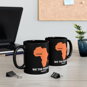 We The People 11oz Black Mug