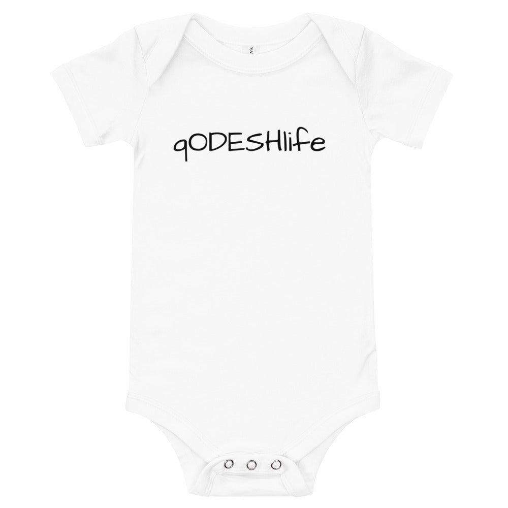 qODESHlife Classic Baby short sleeve one piece