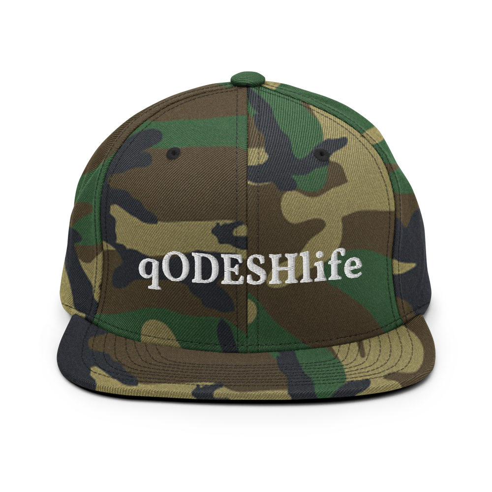 qODESHlife Snapback Hat